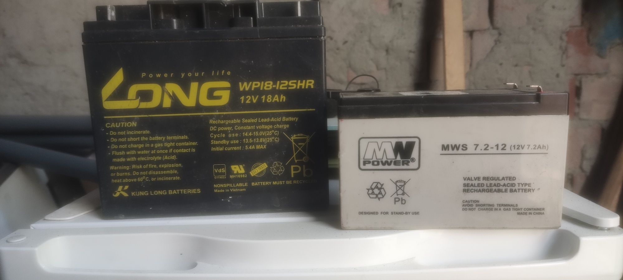 Акумулятор 12v 7.2Ah