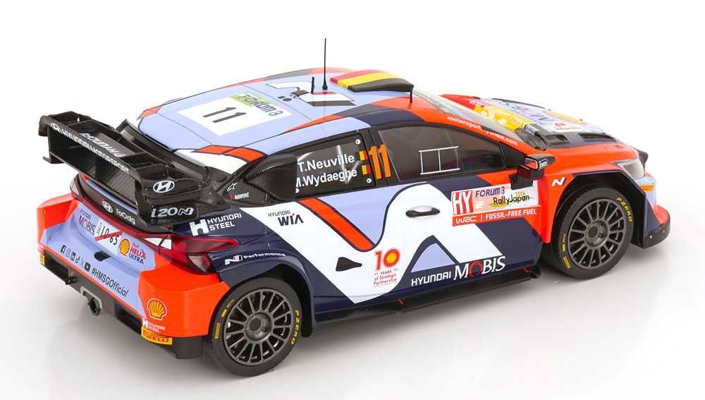 Hyundai i20 Rally1 T.Neuville #11 Rally Japan 2024 - Ixo, 1/18
