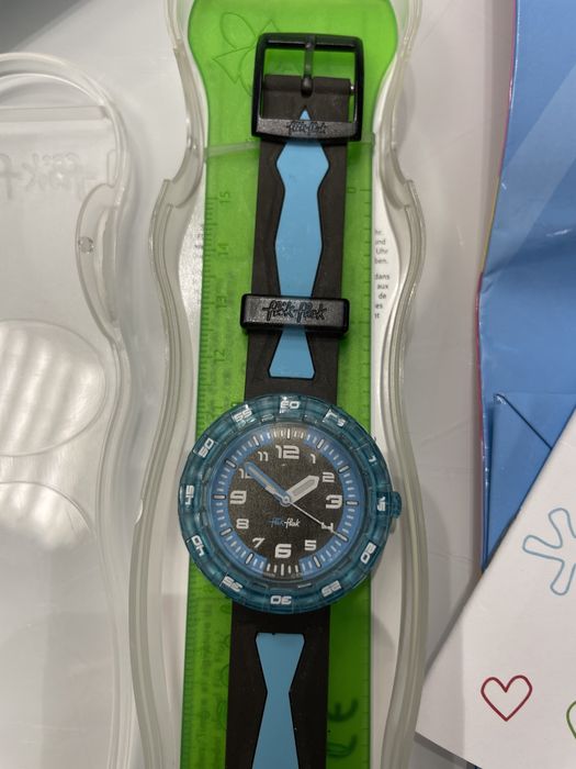 Flik Flak Zegarek chłopięcy, obrotowa tarcza