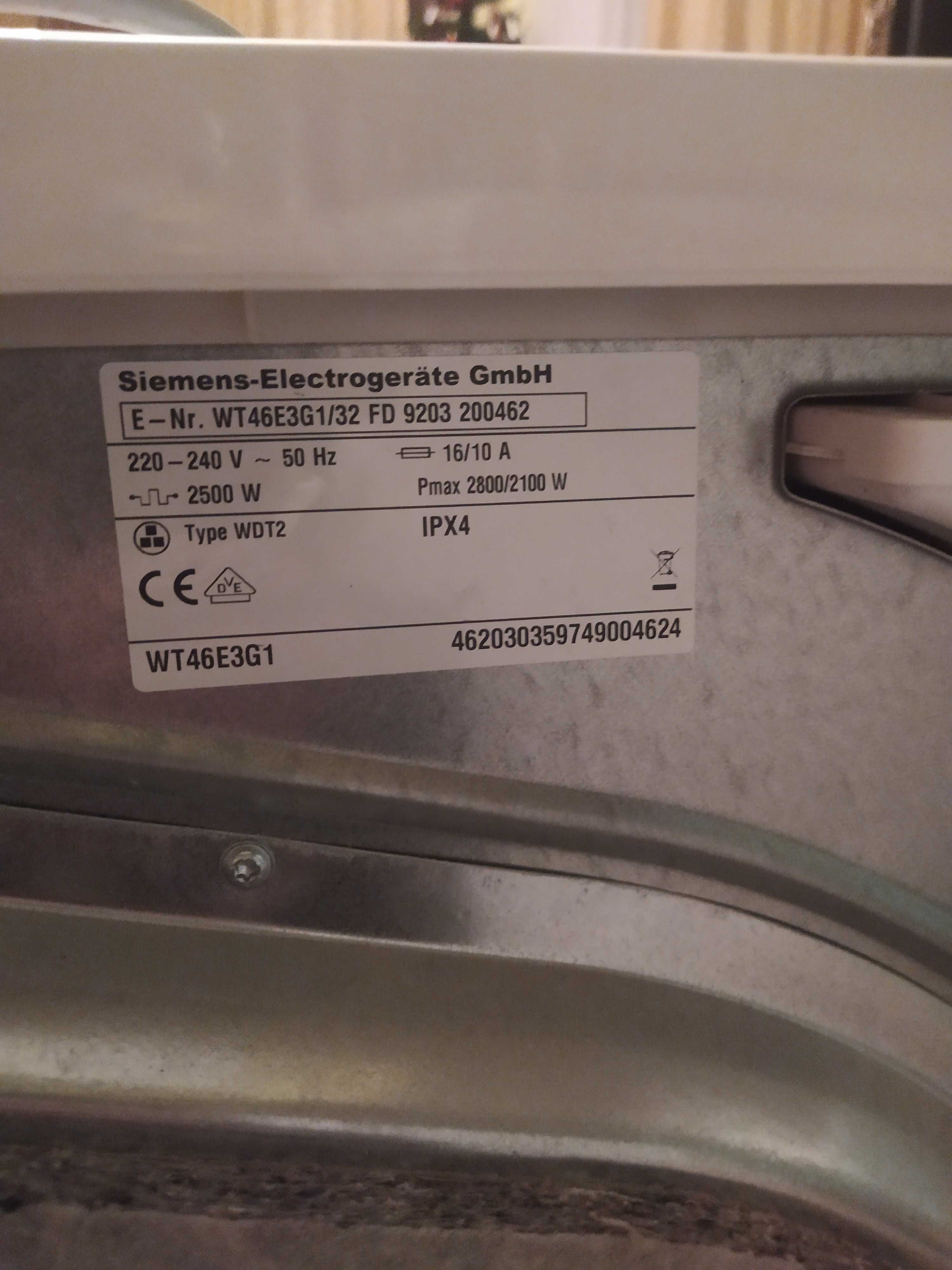 Suszarka siemens iq500