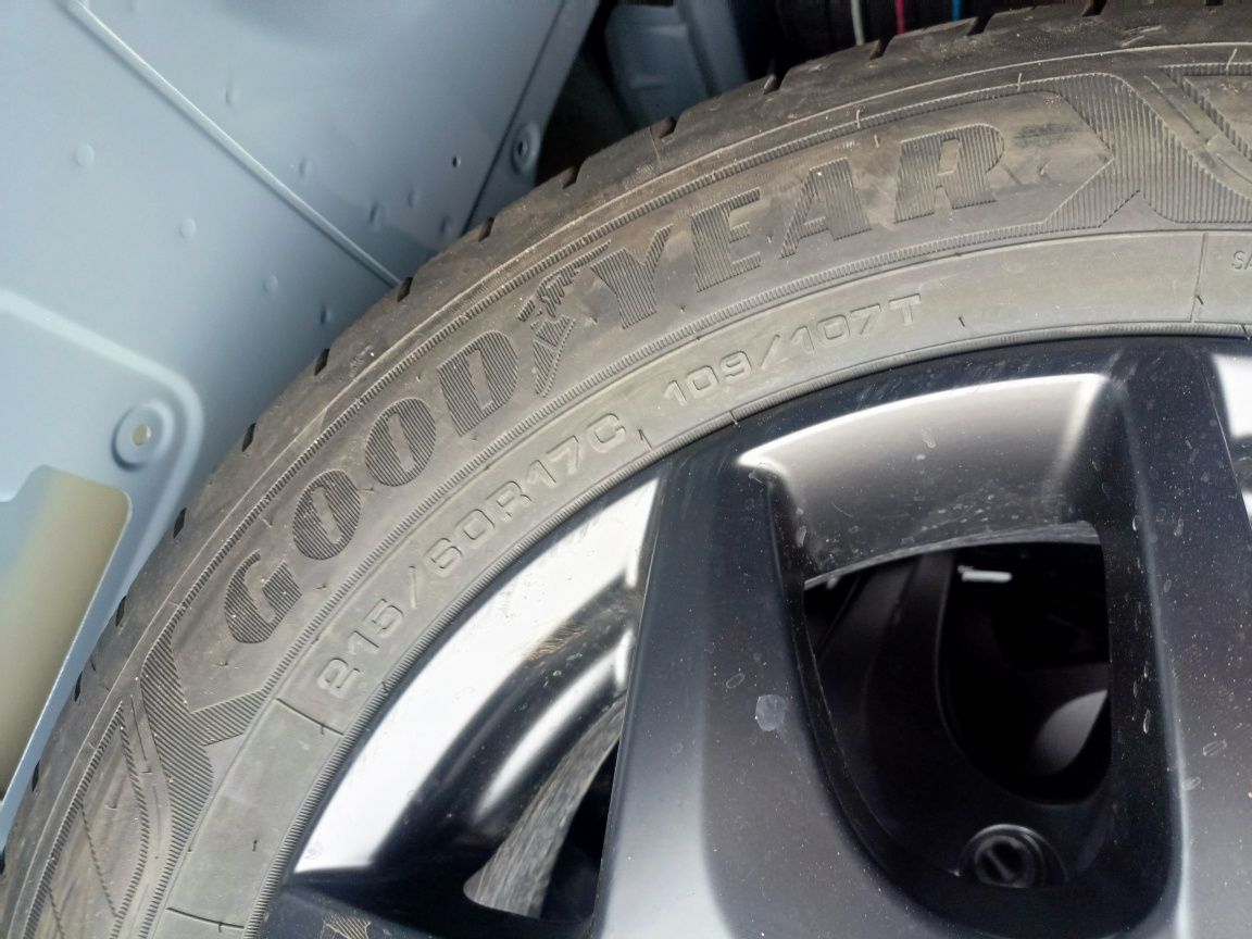 Nowe demo koła aluminiowe letnie Ford Transit 215/60/17c 6x120