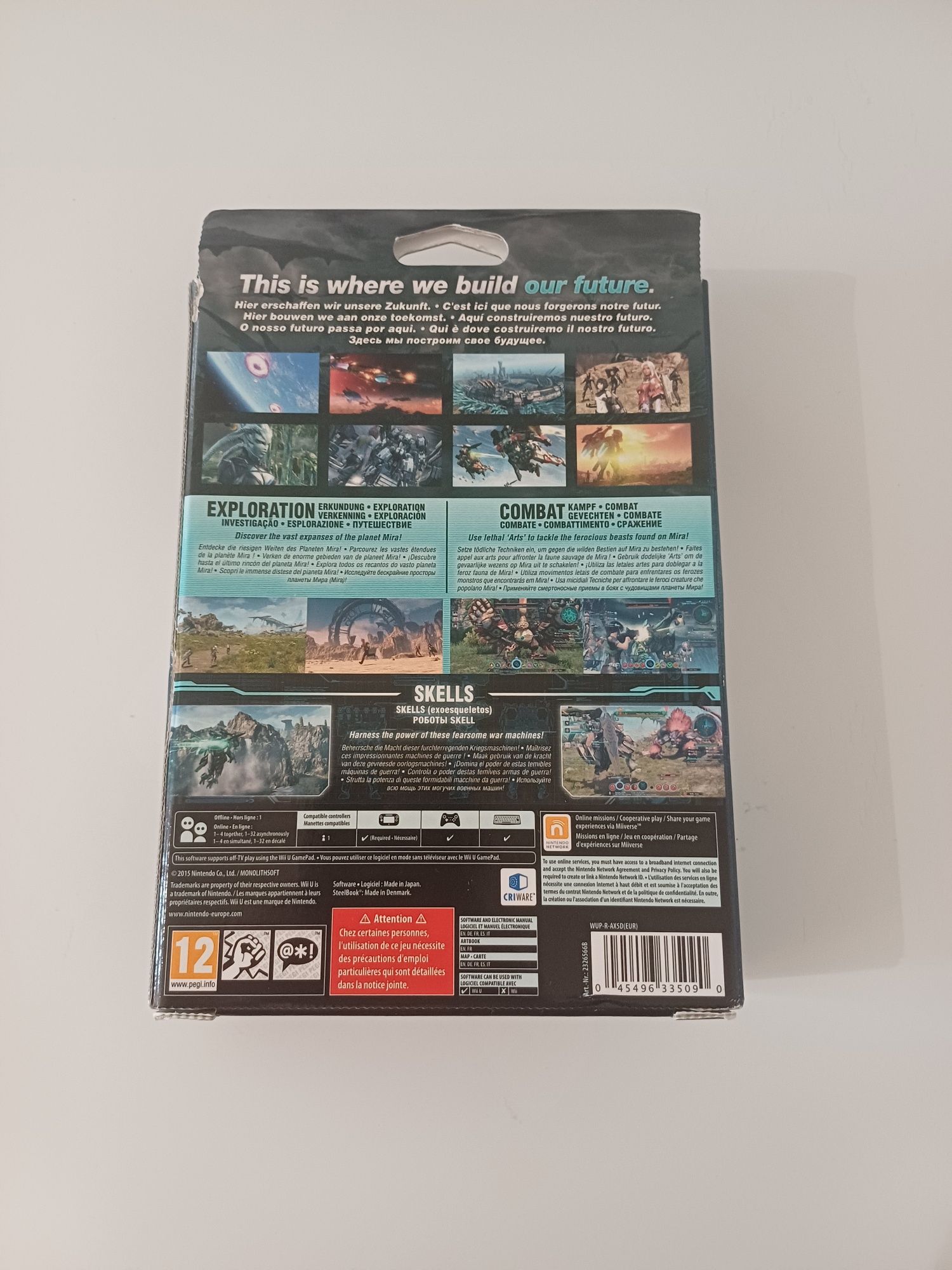 Xenoblade Chronicles X Limited Edition Nintendo Wii U WiiU angielska