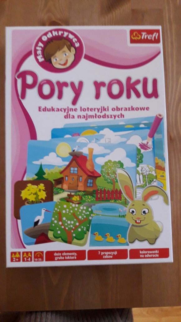 Gra edukacyjna 4 pory roku +2 latka