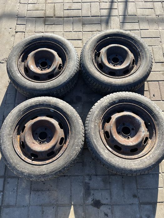 Kola zimowe opony zima peugeot 307 195/65 r15 debica 4x108 bieznik 8,5