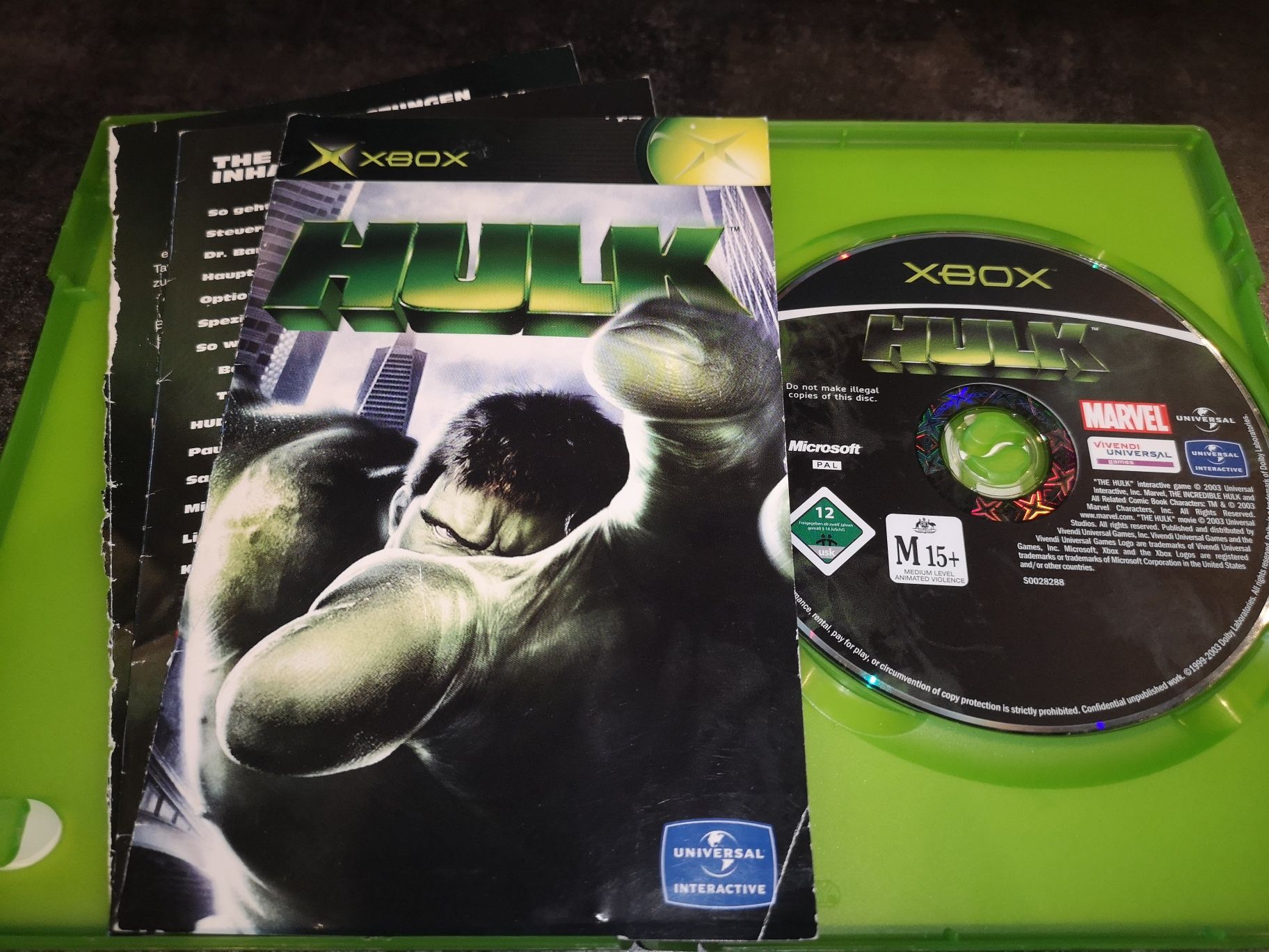 Hulk Marvel XBOX CLASSIC gra ANG (płyta BDB) sklep Ursus