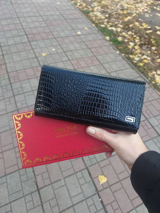 Гаманець жіночий Balisa шкіряний лак кошелек женский кожаный лаковый