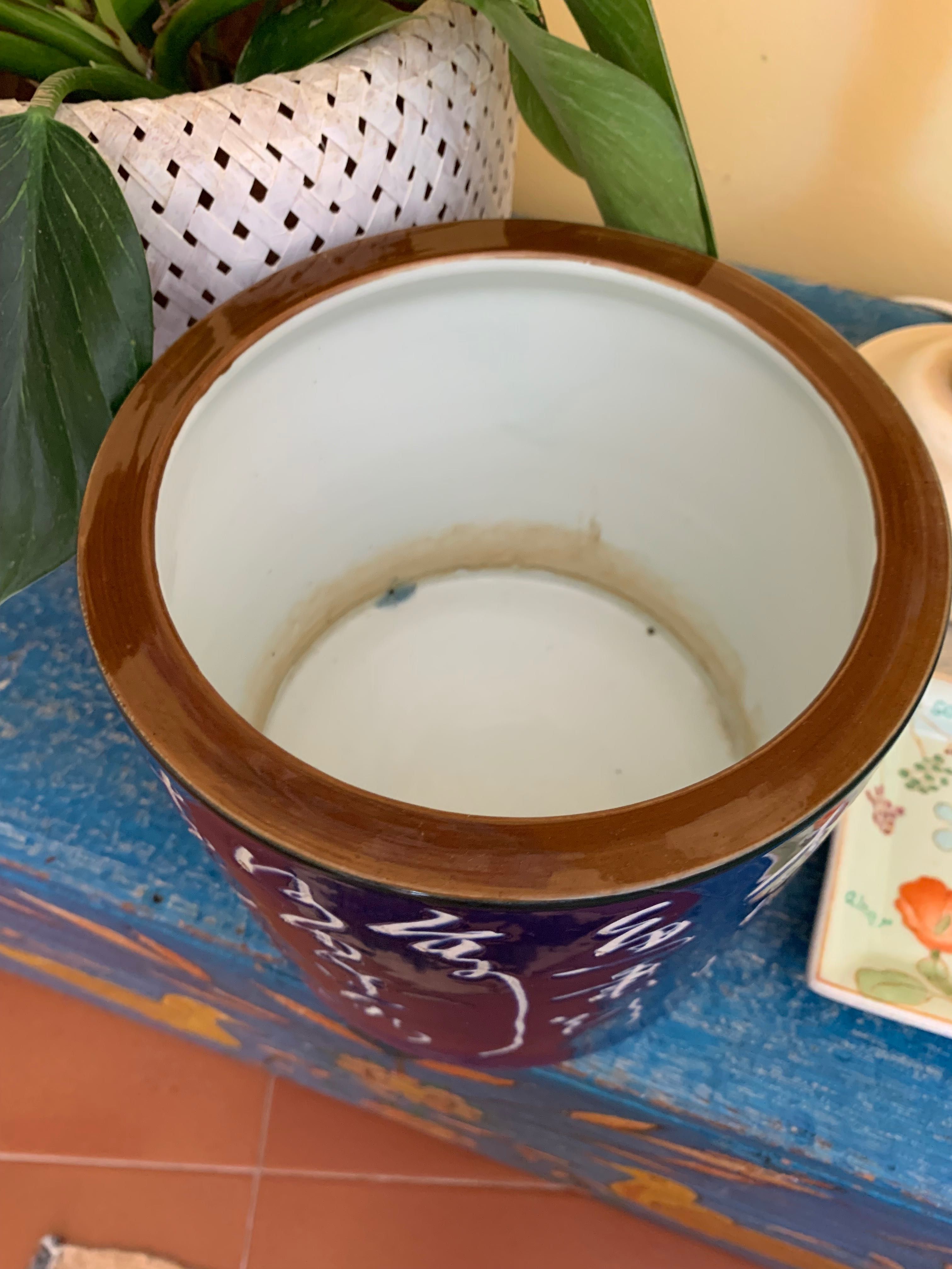 Floreira Cache pot porcelana chinesa