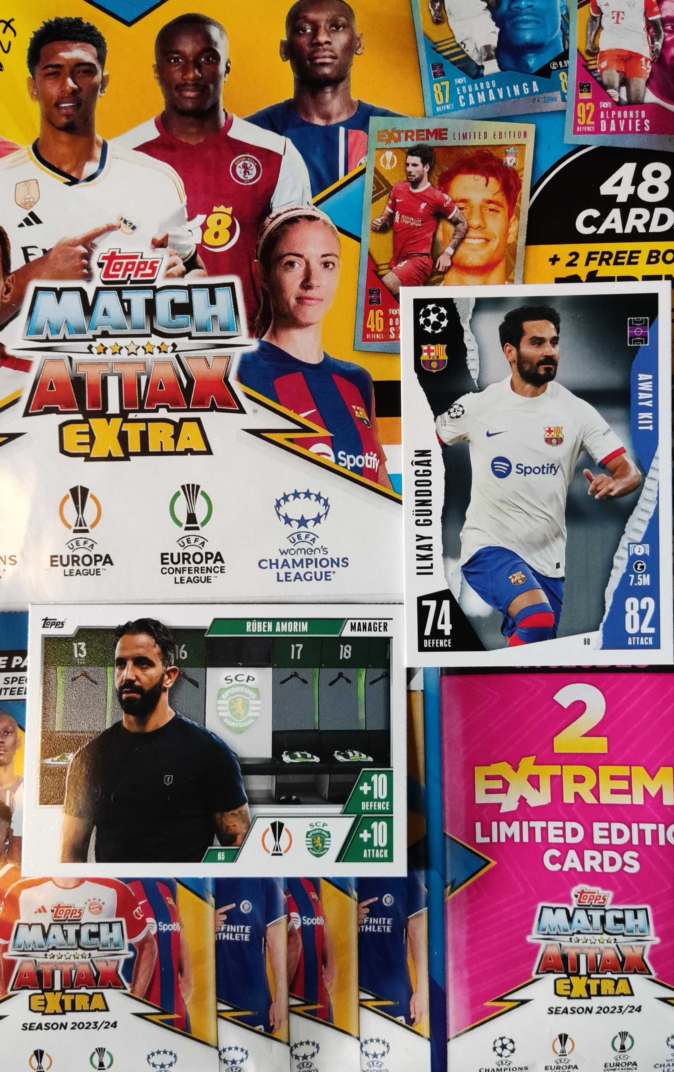 Troca Cartas Match Attax Extra 2023/24