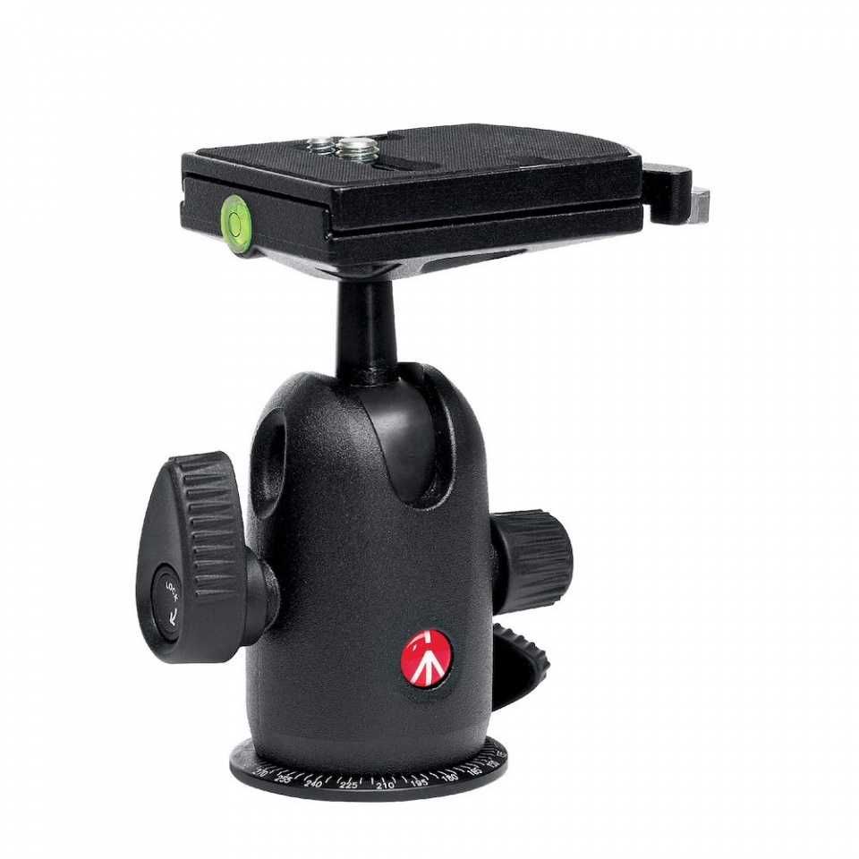 Cabeça de Tripé Manfrotto 498RC4 com Placa Rápida