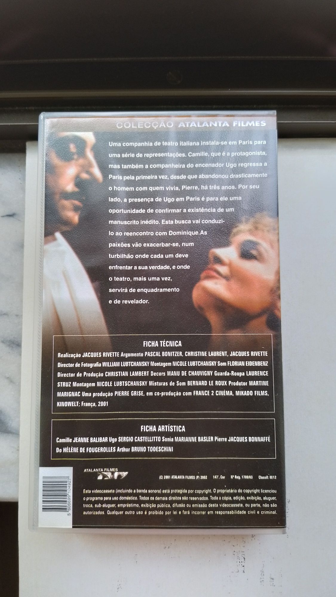 VHS Sabe-se Lá (Jacques Rivette)