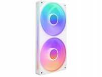 Wentylator NZXT F240 RGB Core PWM Biały system chłodzenia komputerów