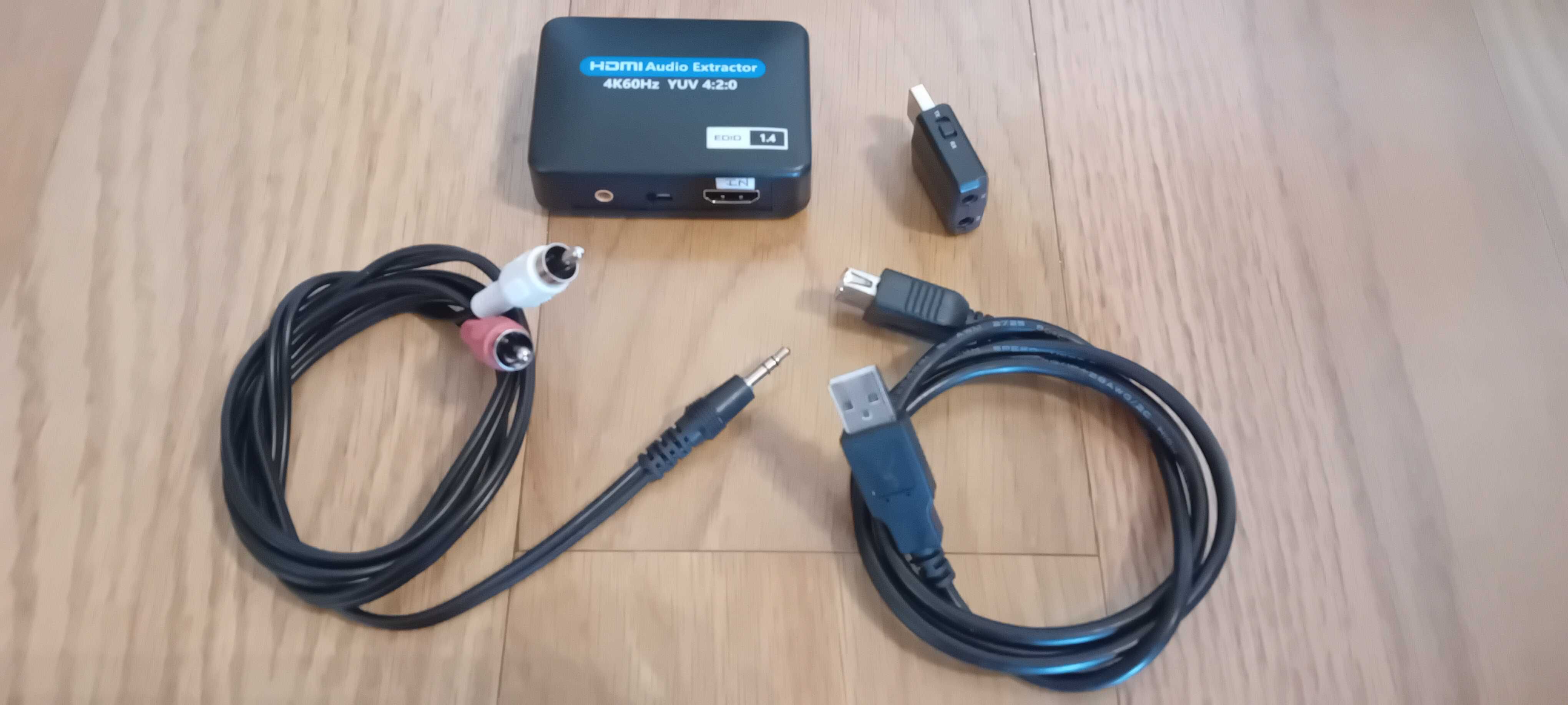 Amplificador Sony + Colunas + Adaptador BT + Extractor Audio HDMI
