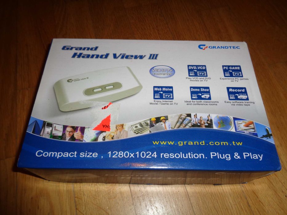 Grand Hand View III Konwerter Obrazu PC VGA TV