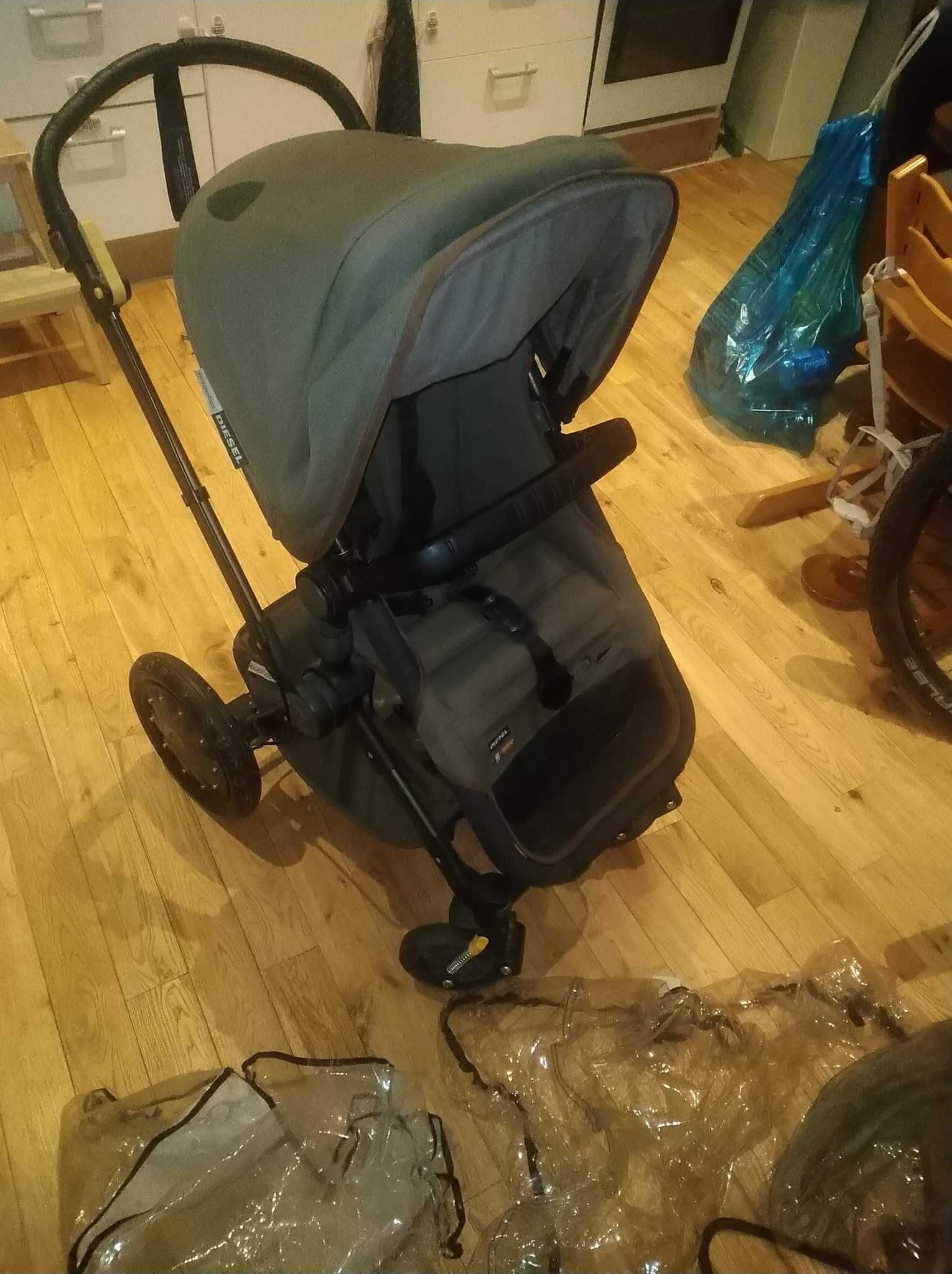 Wózek dziecięcy 3w1 bugaboo edycja diesel