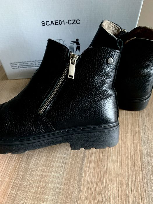 Черевики натуральна шкіра зимові