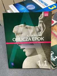 Oblicza epok 1.1 i 1.2 WSiP- zestaw podręczników do języka polskiego