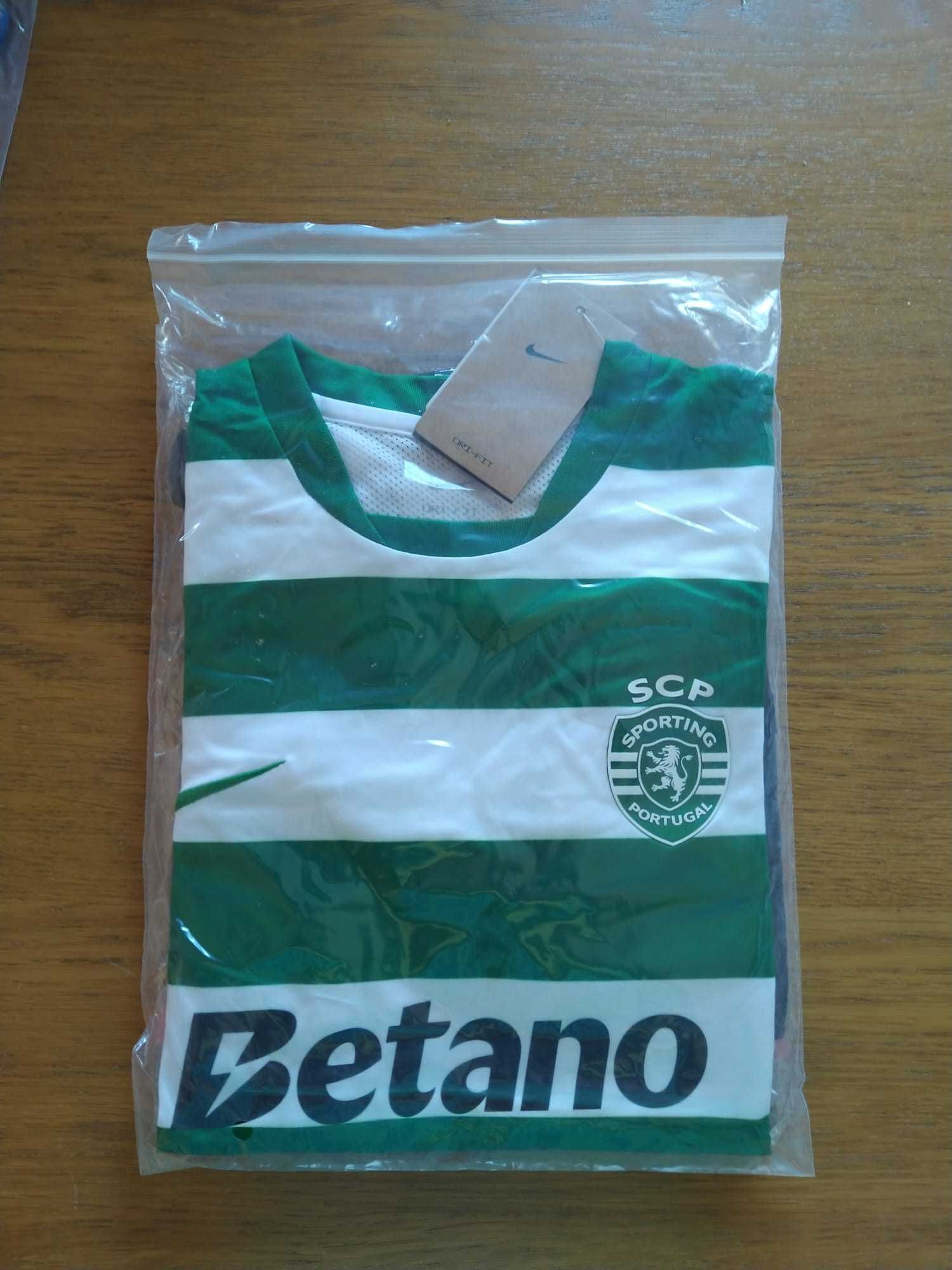 Conjunto criança futebol Sporting nova época 25/26