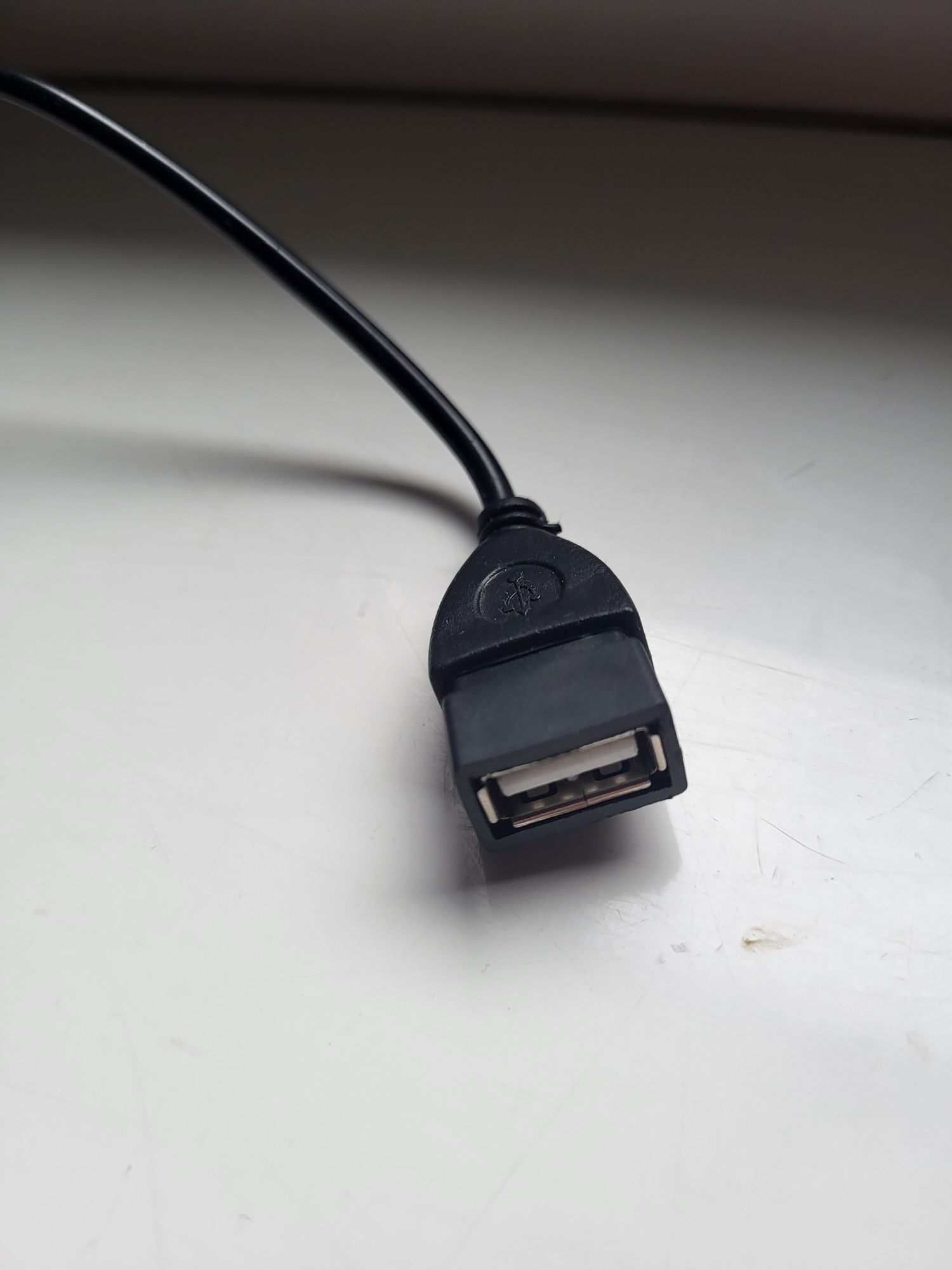 Przedłużacz USB 2.0 A-A | Kabel USB męski–żeński | 50 cm