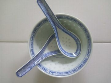 Chińska porcelana ryżowa