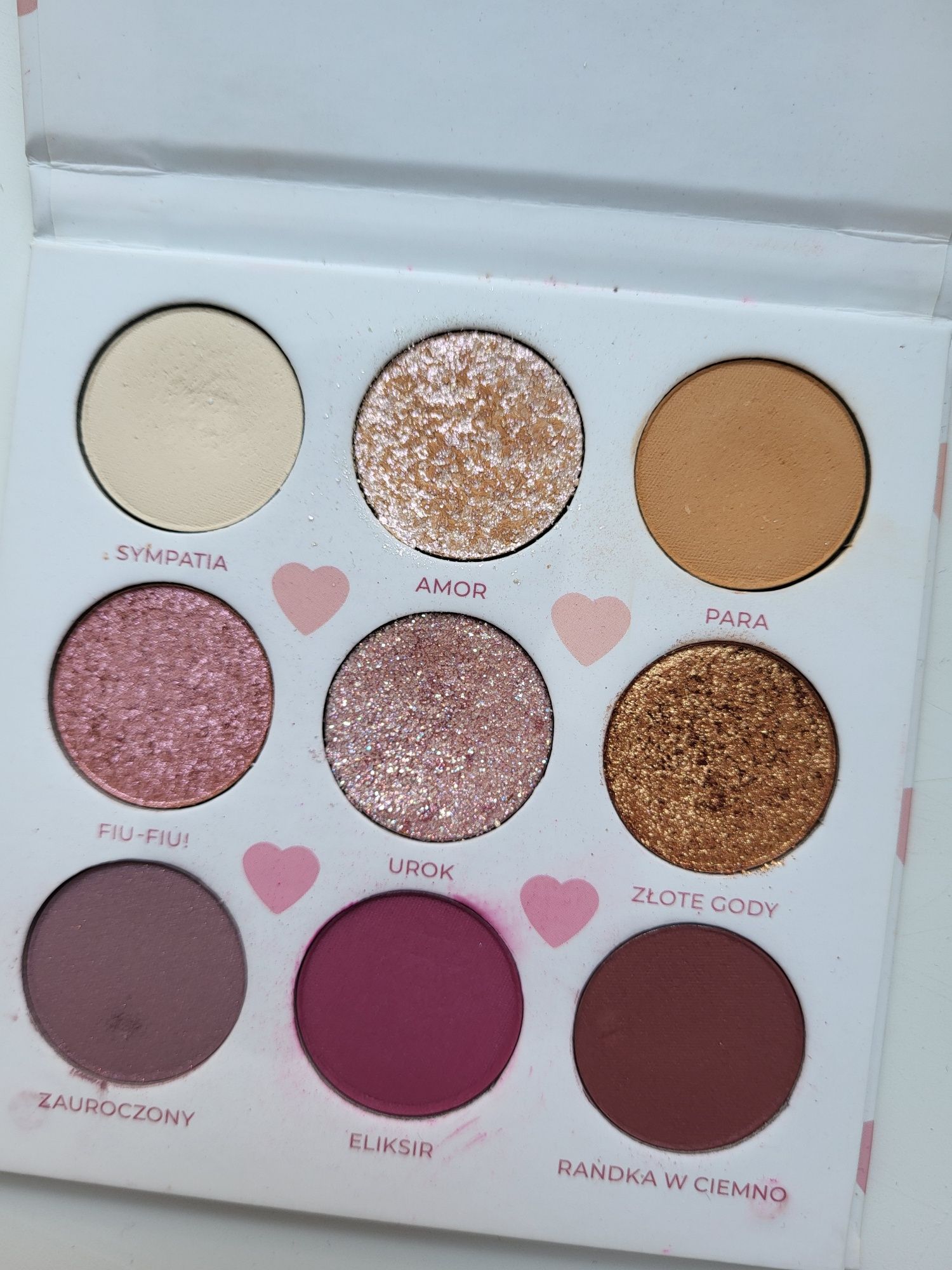 Paleta cieni Walentynka GlamShop