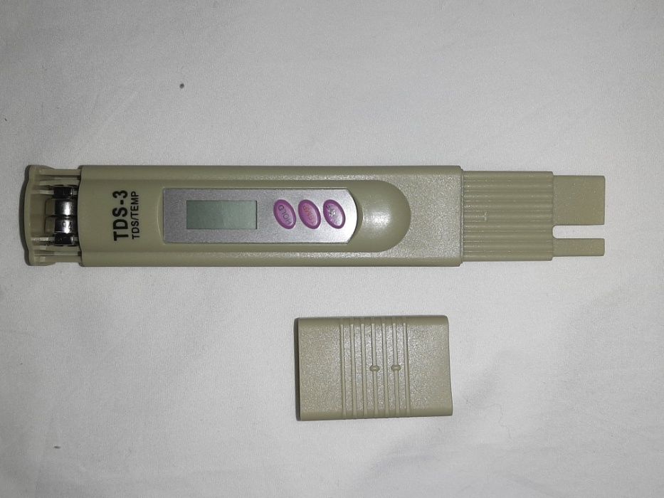 Medidor EC ATC condutividade agua hidroponia plantas