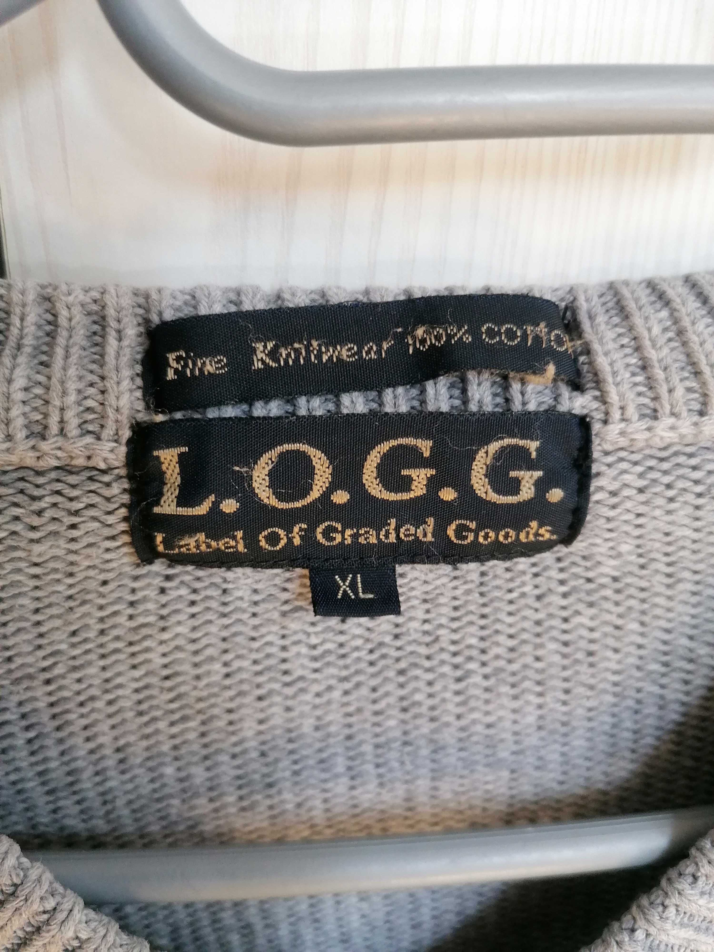 Sweter męski LOGG by H&M rozmiar XL