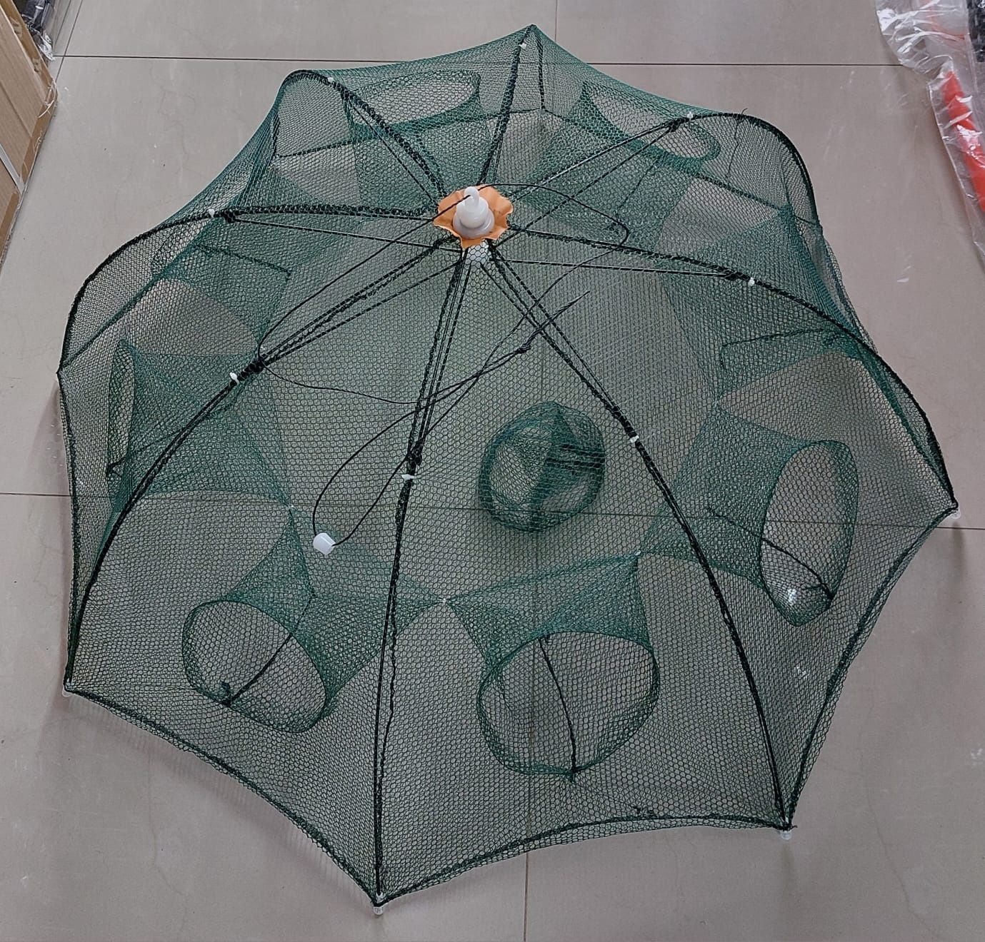 Раколовка - зонтик восемь ходов.