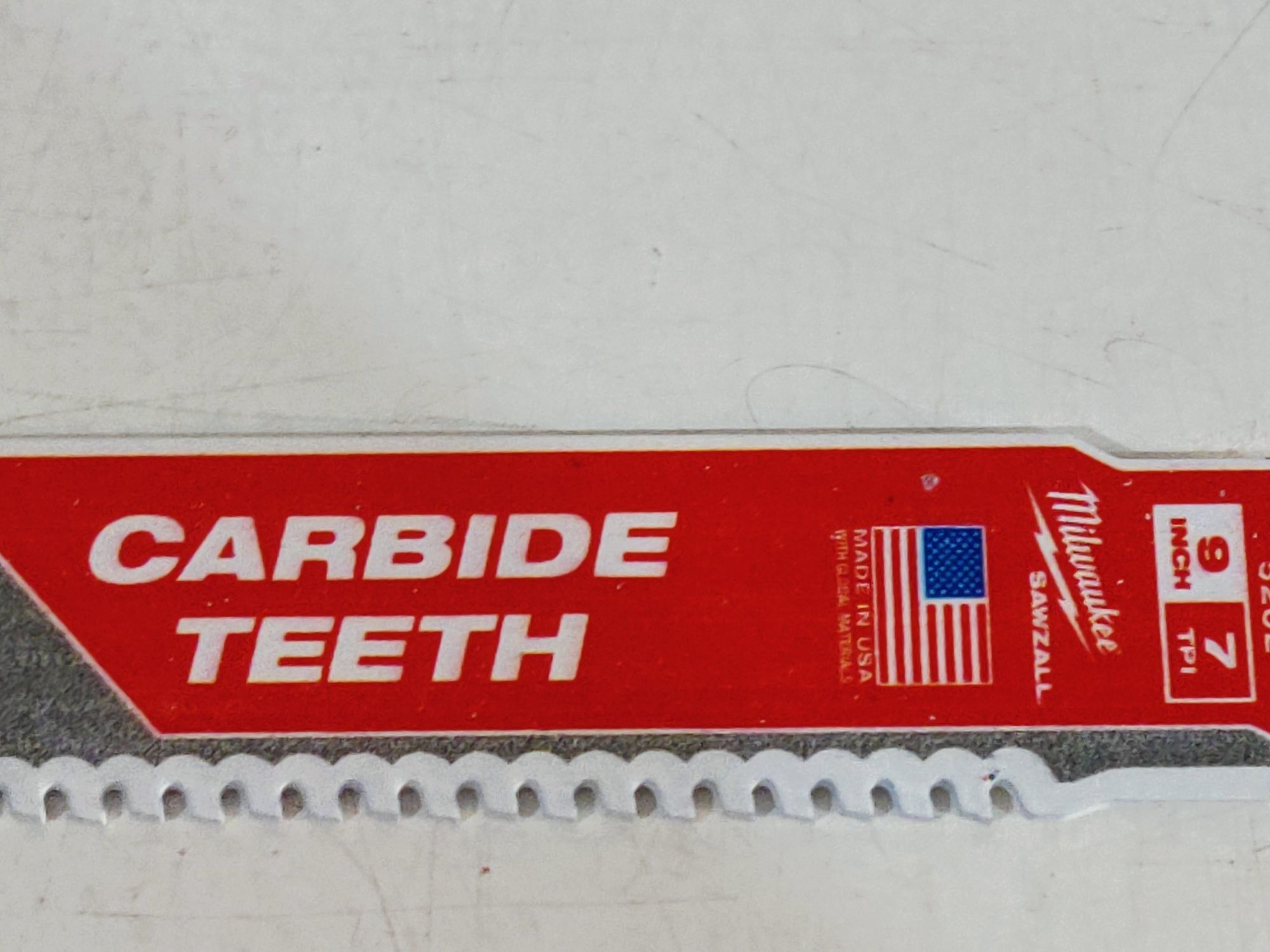 Milwaukee SAWZALL Carbide teeth 23 см лезвие сабельная пила Оригинал