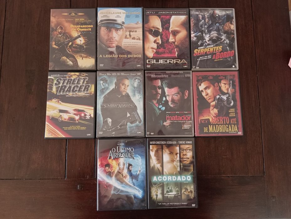 DVDs de filmes vários