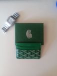 Carteira Goyard Verde - Porta Cartões