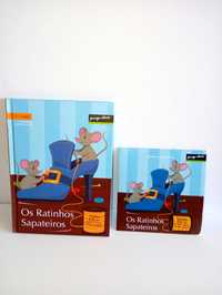 Os Ratinhos Sapateiros - Livro + CD - Coleção Histórias de encantar