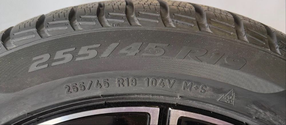 Mercedes S klasa W222 koła Alu 255/45r19 Pirelli Nowe zima Oryg