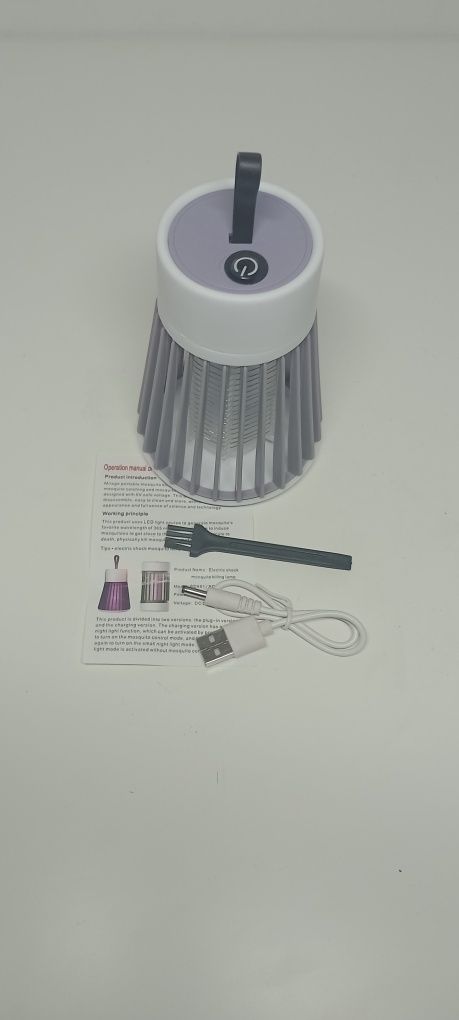 Lampa  UV owadobójcza na KOMARY MUCHY usb