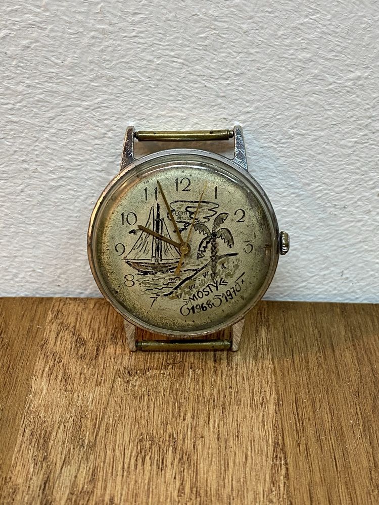 Zegarek blonex Błonie POLAND 17 rubis Mosty 1968