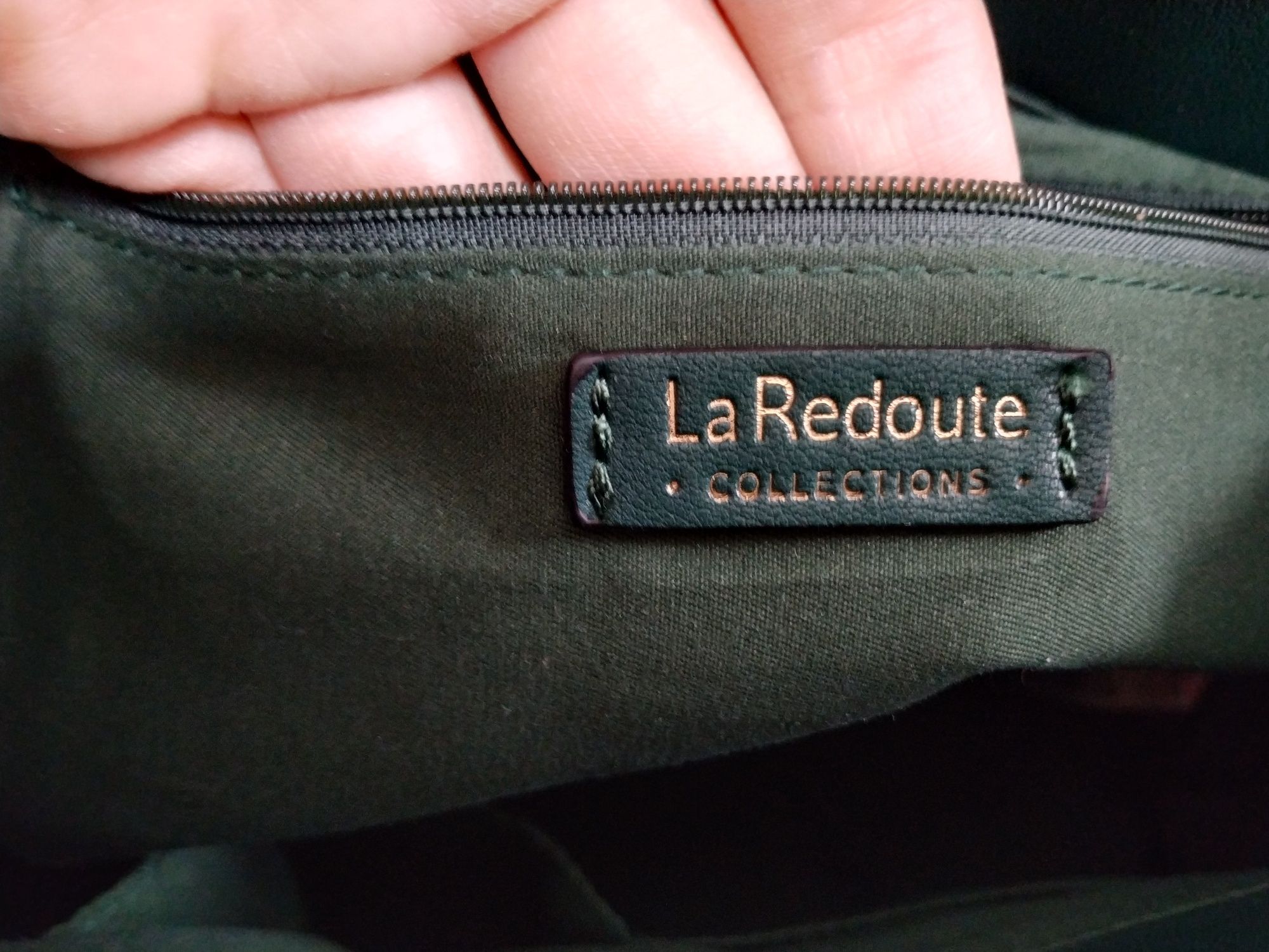 La Redoute.France.Зелёная сумка в стиле Биркин.