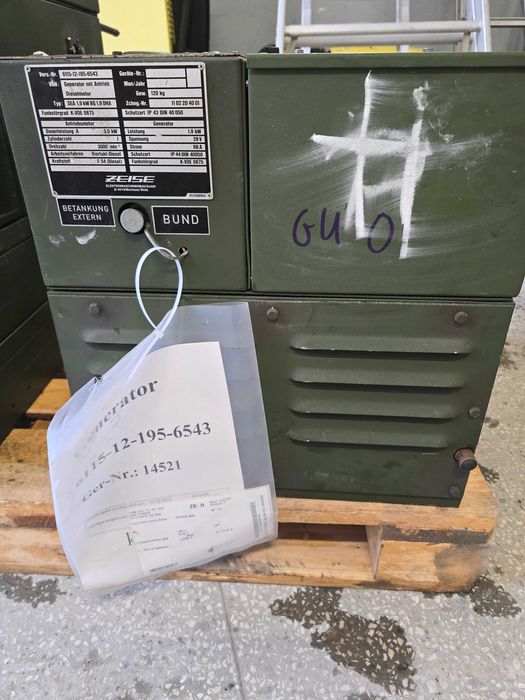 Agregat Hatz diesel bundeswehr 1.9 kw 28v