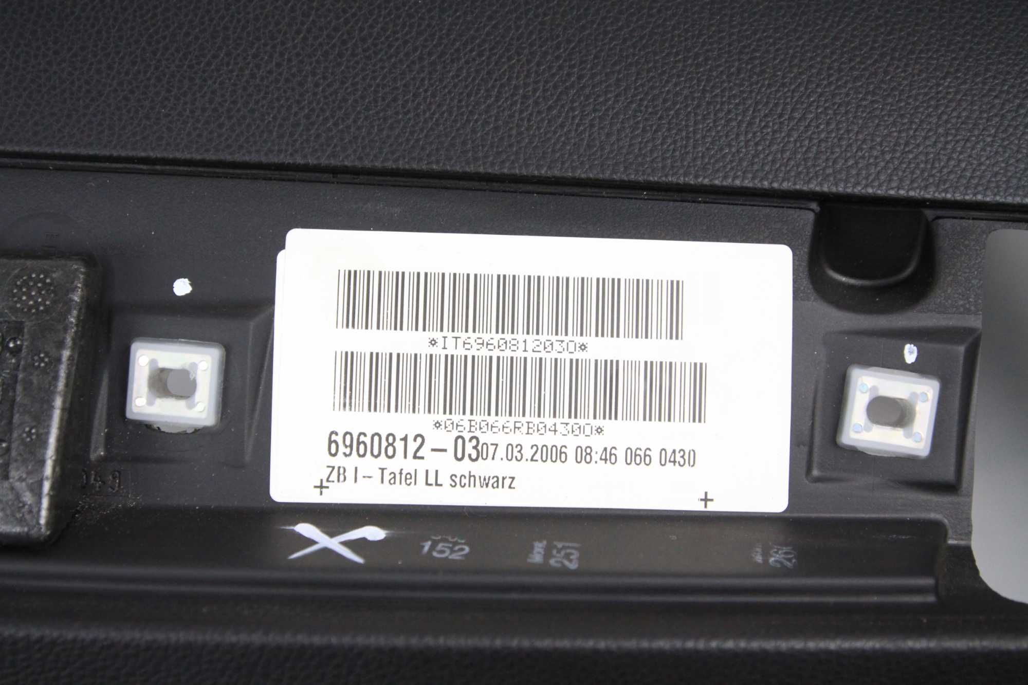 Oryginalna deska kokpit BMW E60 E61 Europa EU na przycisk