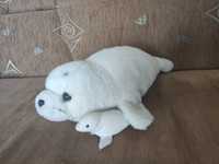 Maskotka foka foczka mama i dziecko