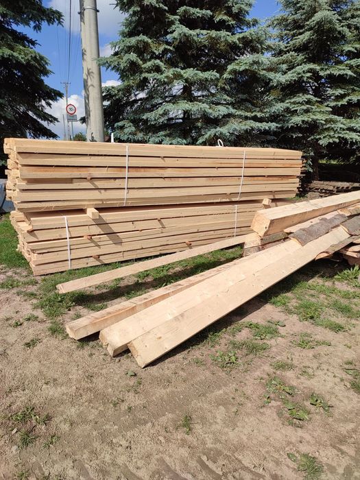 łaty dachowe jodłowe 50mm x 50 mm transport kontrlaty