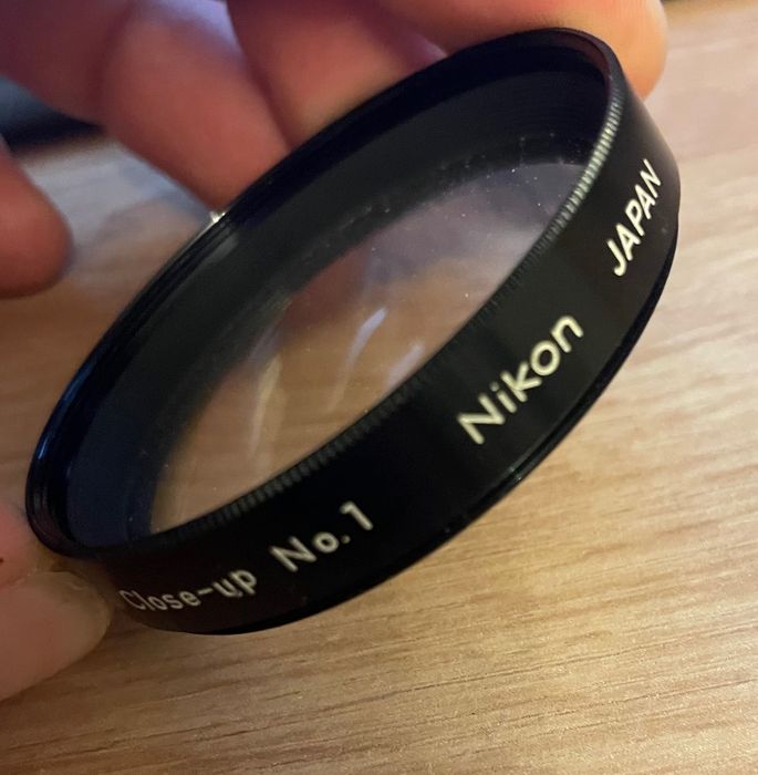 NIKON JAPAN CLOSE-UP 1 DIOPTERS 49mm + case + rzadki rarytas Nikon ais