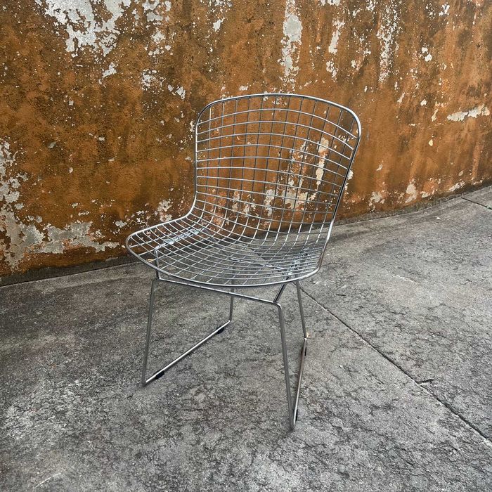 Cadeira em Aço Cromado Vintage