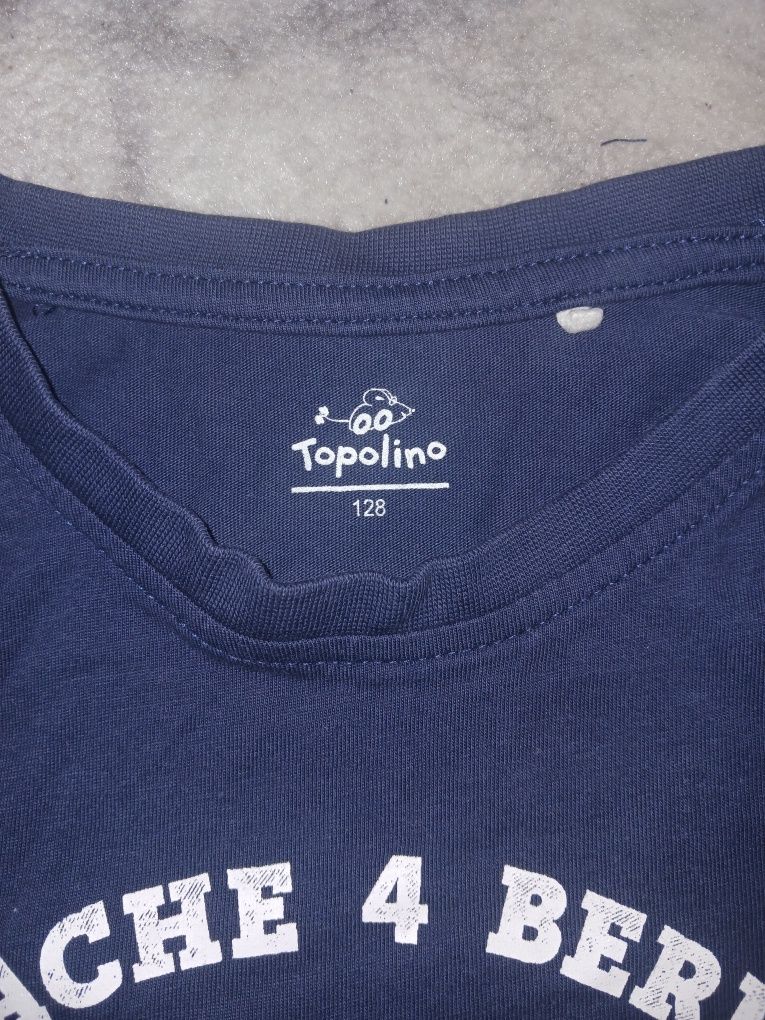 Sprzedam t-shirt chłopięcy krótki rękaw rozm  128  Topolino