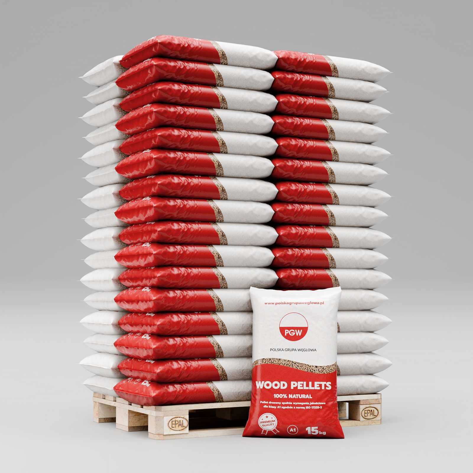 Pellet Sosnowy A1 Jakość Premium Plus