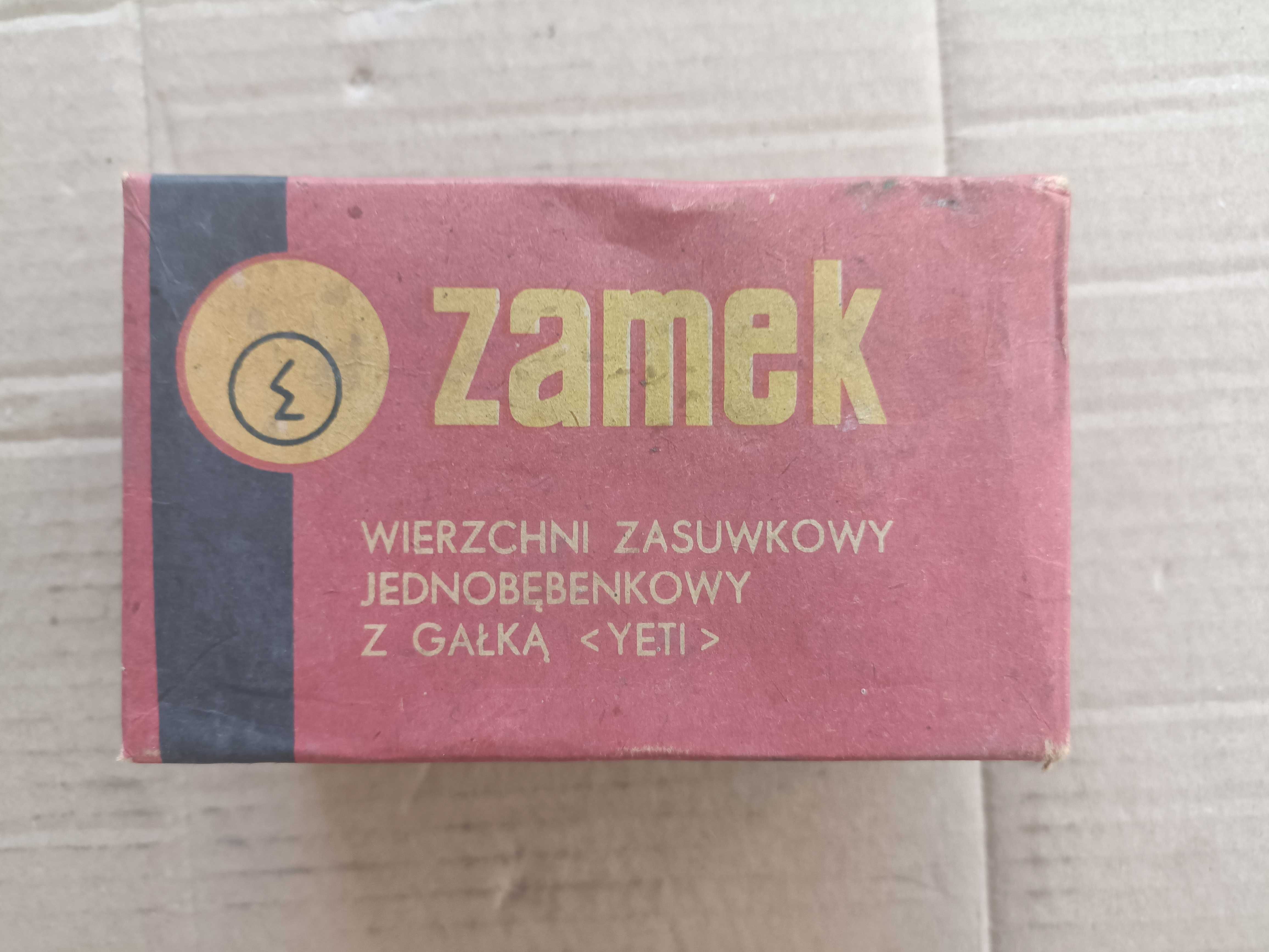 zamek wierzchni jednobębenkowy nowy