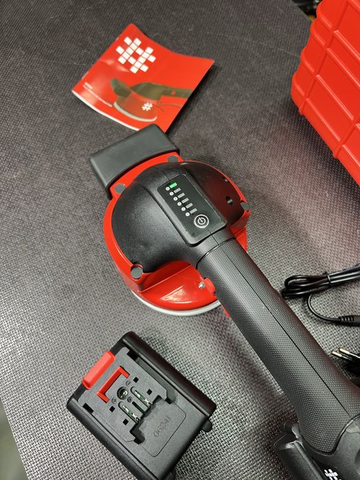 Виброприсоска Віброприсоска SHIJING 9390 Белая резина 2АКБ + Кейс