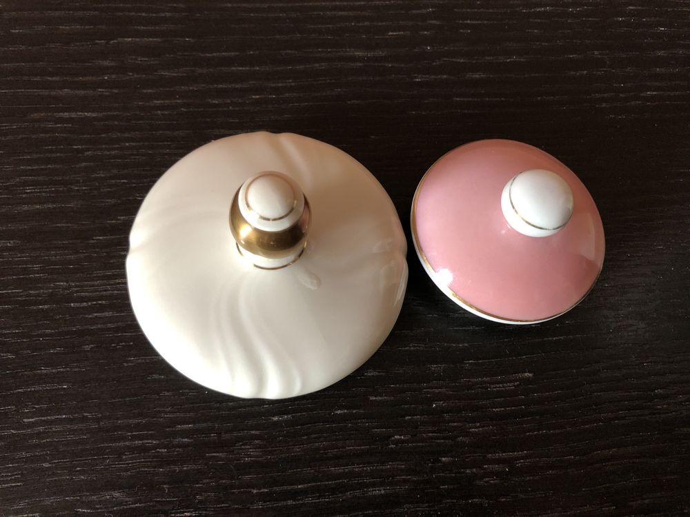 Przykrywka porcelanowa dzbanek cukiernica