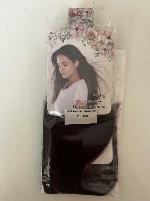 Натуральные накладные волосы