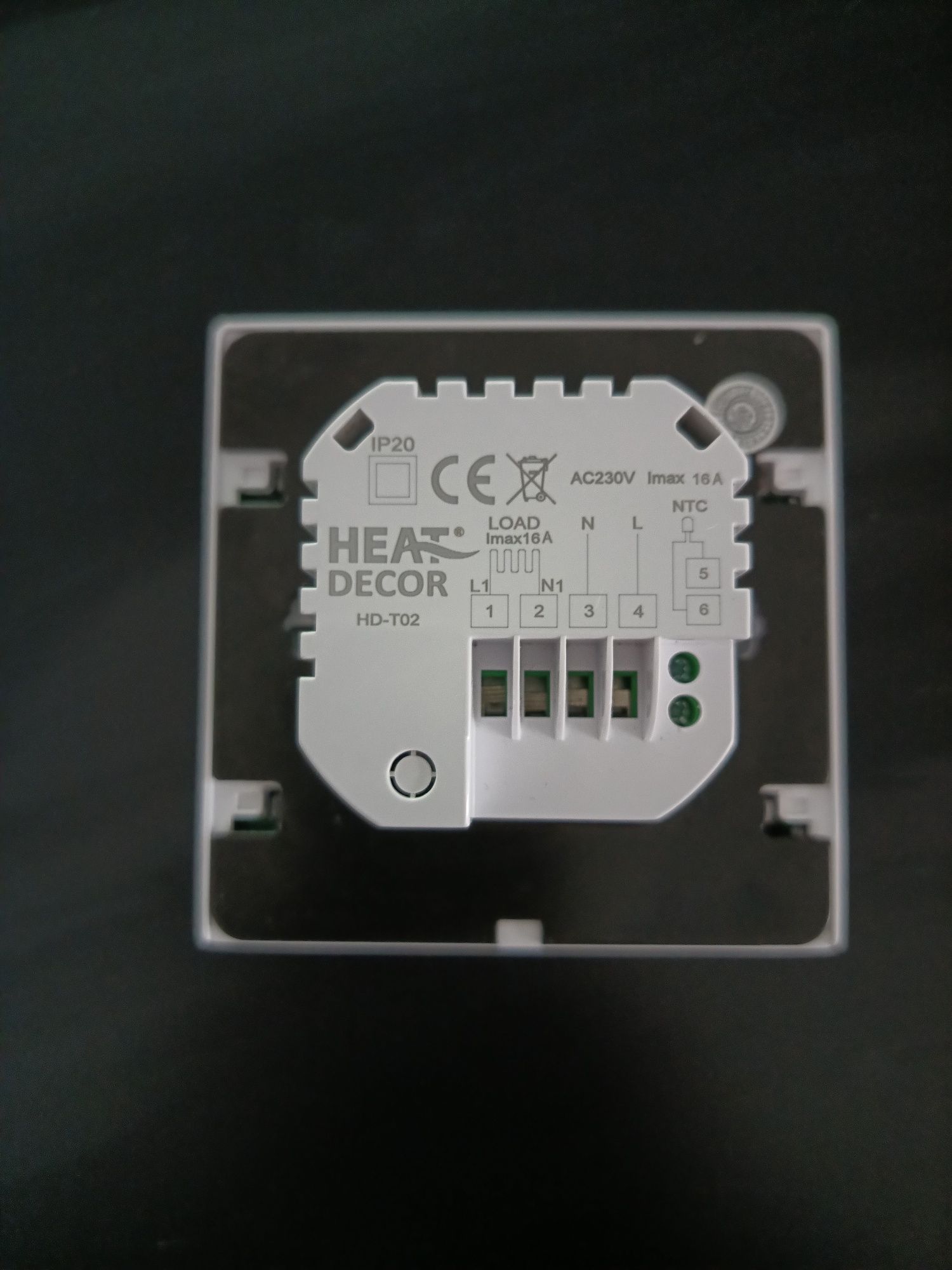 Termostat Sterownik pokojowy HD-T02 AC230V