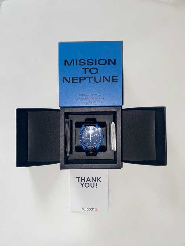 Omega x Swatch SO33N100 Neptune - Tylko Dziś -15%