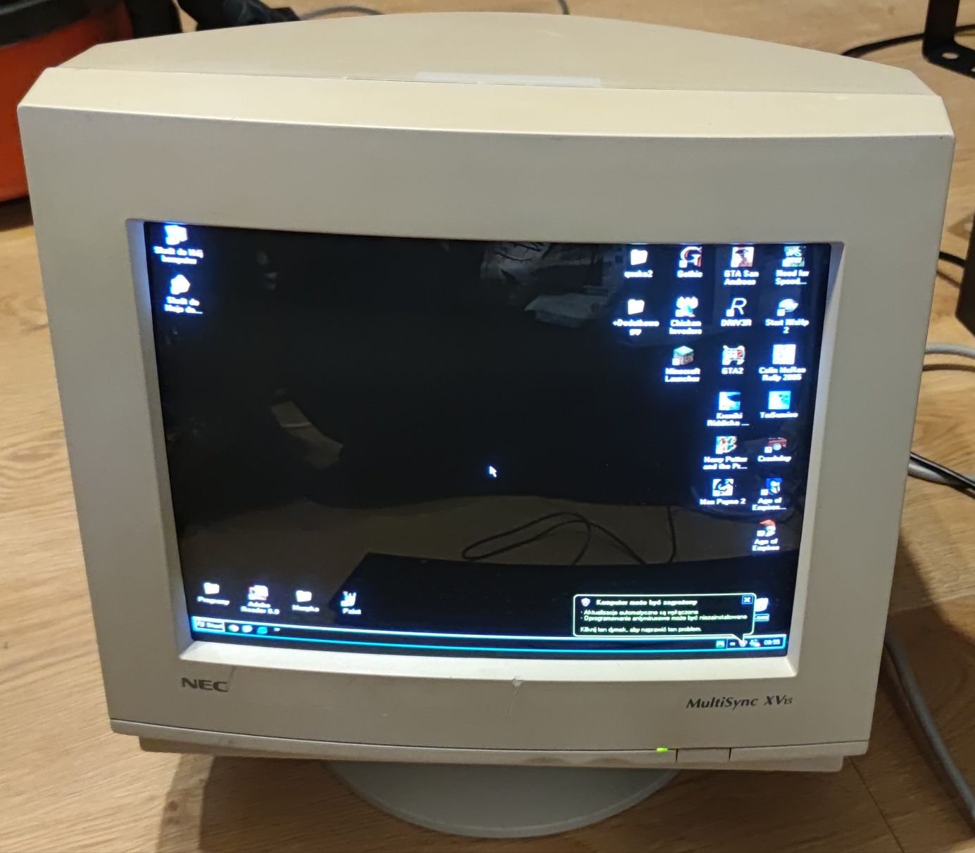 Monitor crt NEC MultiSync XV15 Rocznik 1995